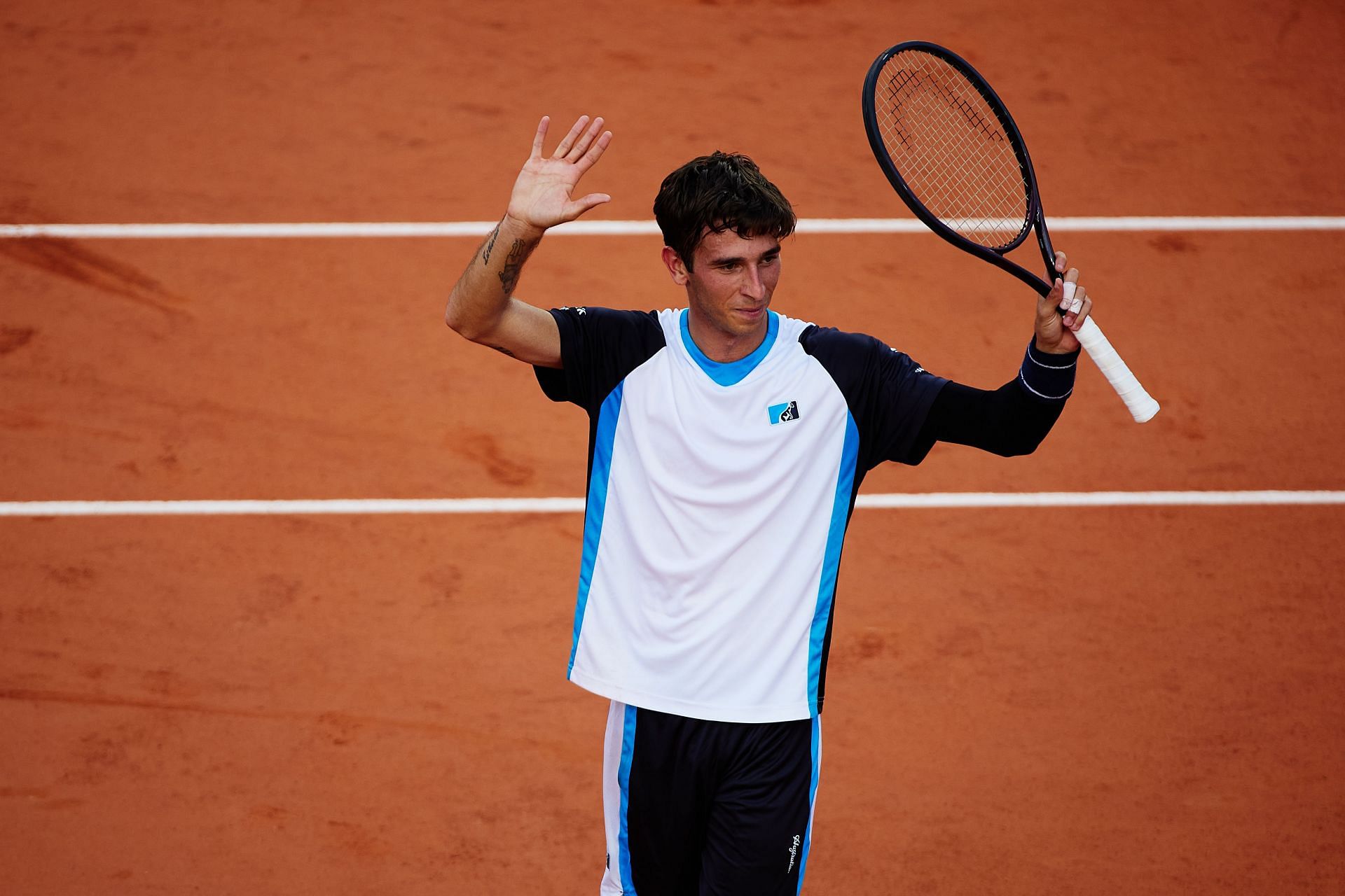Matteo Gigante at the French Open 2025. (Photo: Getty)